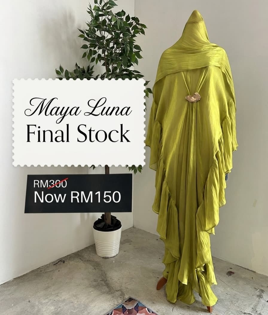 ✨ FINAL STOCK — SIGNATURE MAYA ✨