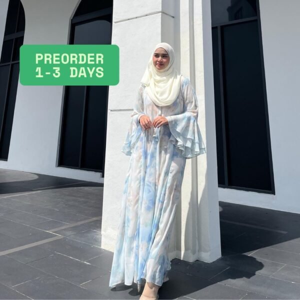 Taalia Chiffon Abaya