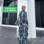 Taalia Chiffon Abaya