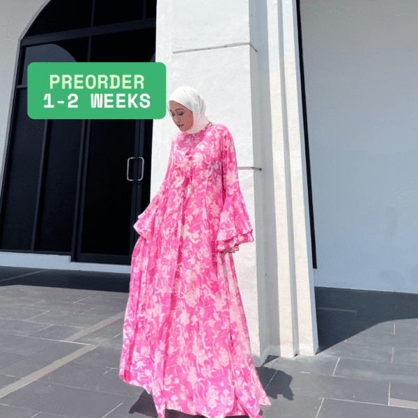 Taalia Chiffon Abaya