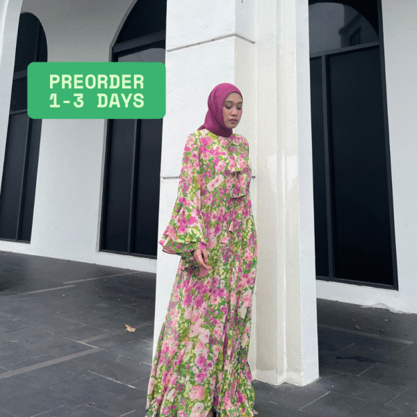 Taalia Chiffon Abaya