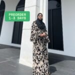 Taalia Chiffon Abaya