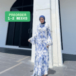 Taalia Chiffon Abaya