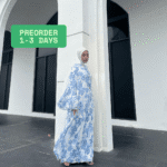 Taalia Chiffon Abaya