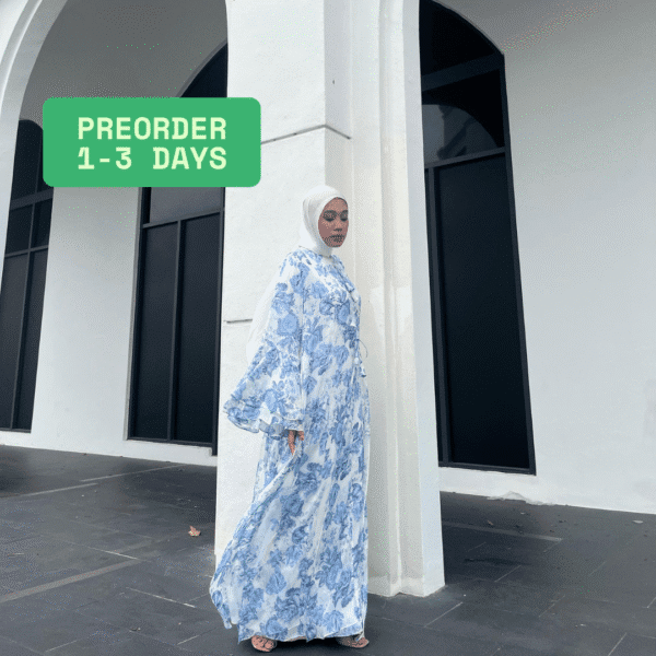 Taalia Chiffon Abaya